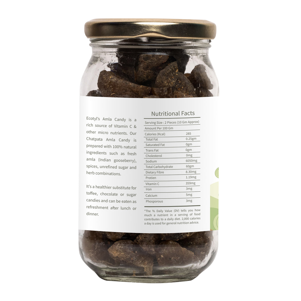 Amla Candy - Chatpata - Ecotyl - 100% Organic I Sustainable