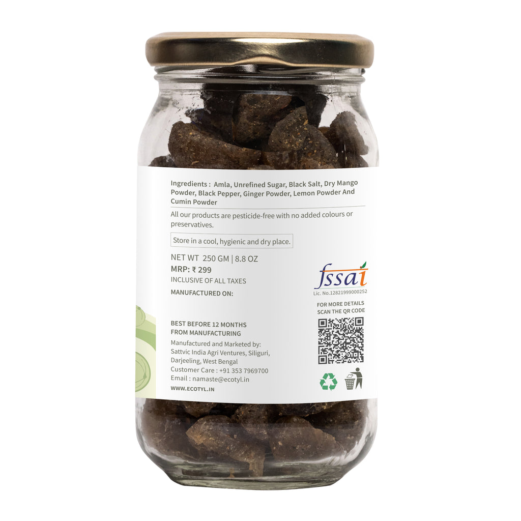 Amla Candy - Chatpata - Ecotyl - 100% Organic I Sustainable