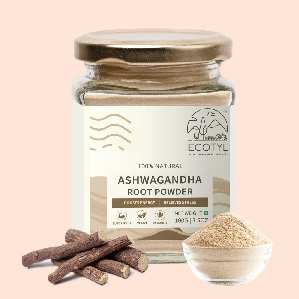 Ashwagandha Powder - Ecotyl - 100% Organic I Sustainable