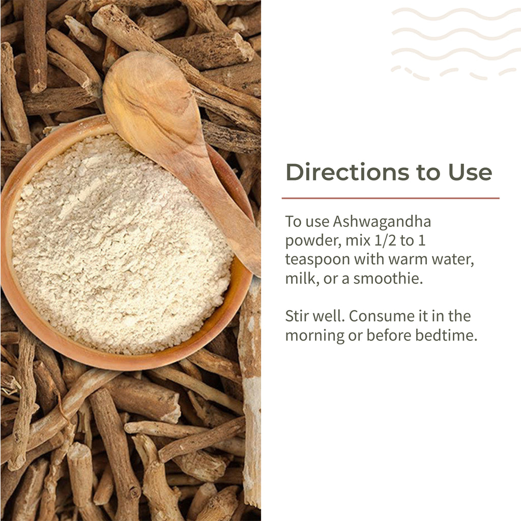 Ashwagandha Powder - Ecotyl - 100% Organic I Sustainable