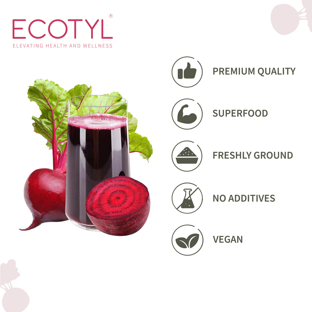 Beetroot Powder - Ecotyl - 100% Organic I Sustainable