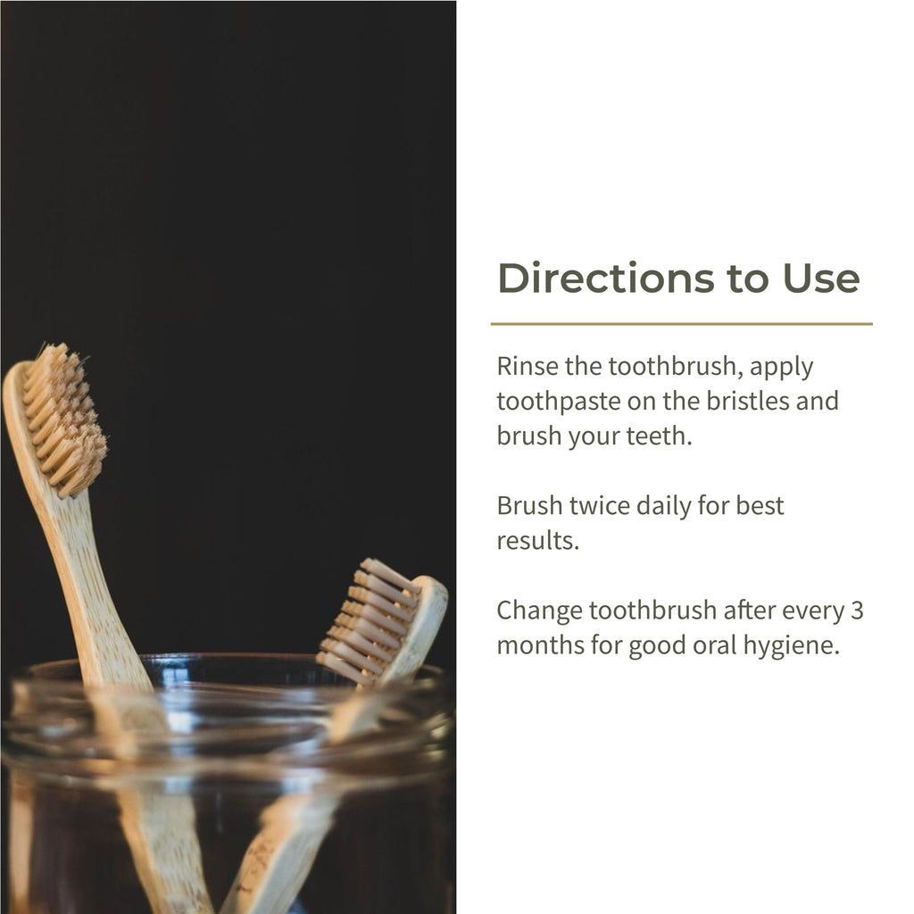 Ultra Soft Bamboo Tooth Brush - Set of 4 - Ecotyl - 100% Organic I Sustainable