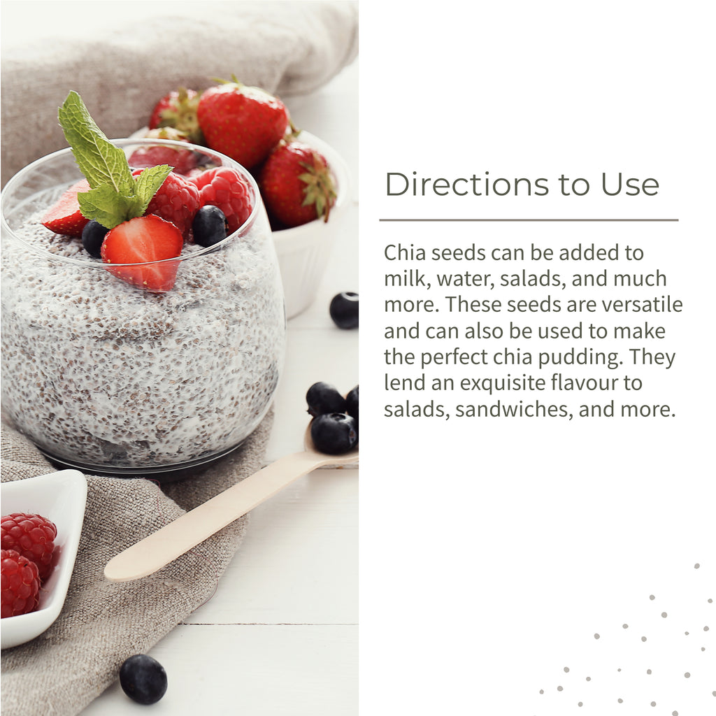 Chia Seeds - Raw - Ecotyl - 100% Organic I Sustainable