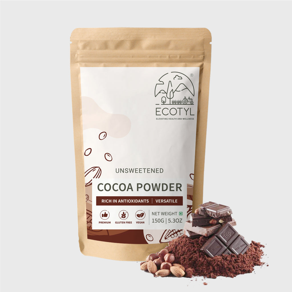 Unsweetened Cocoa Powder - Ecotyl - 100% Organic I Sustainable