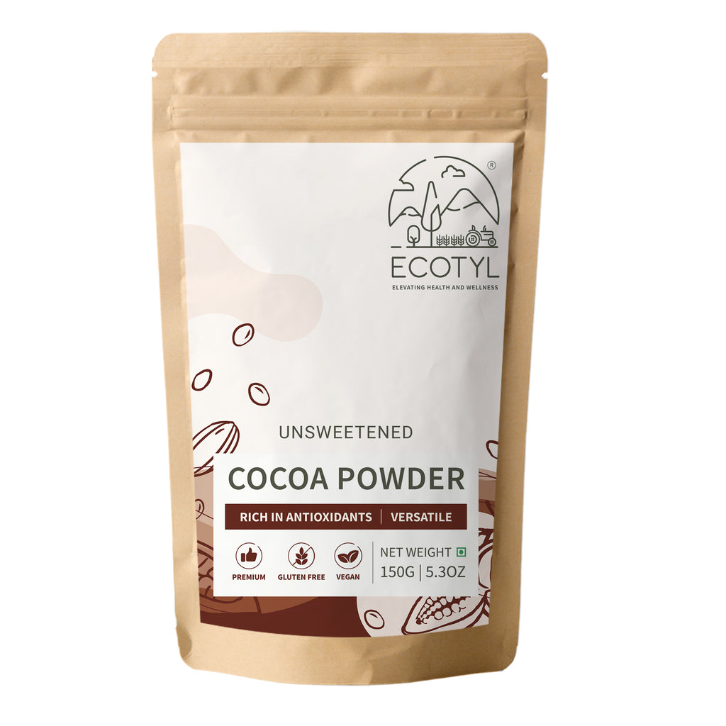 Unsweetened Cocoa Powder - Ecotyl - 100% Organic I Sustainable