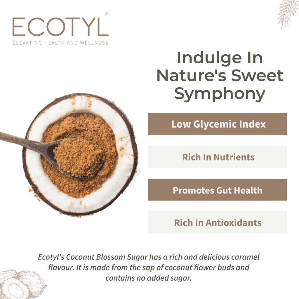 Coconut Blossom Sugar - Ecotyl - 100% Organic I Sustainable