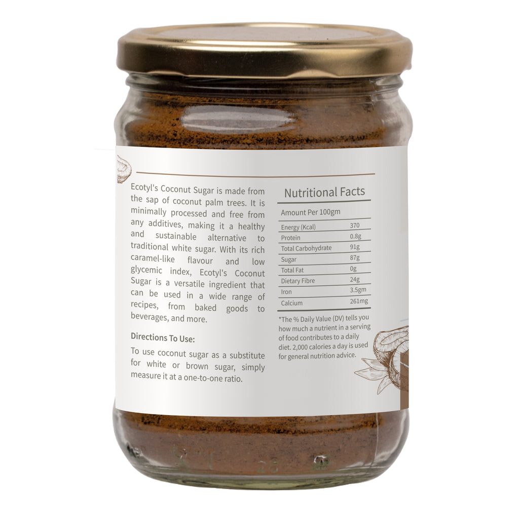 Coconut Blossom Sugar - Ecotyl - 100% Organic I Sustainable