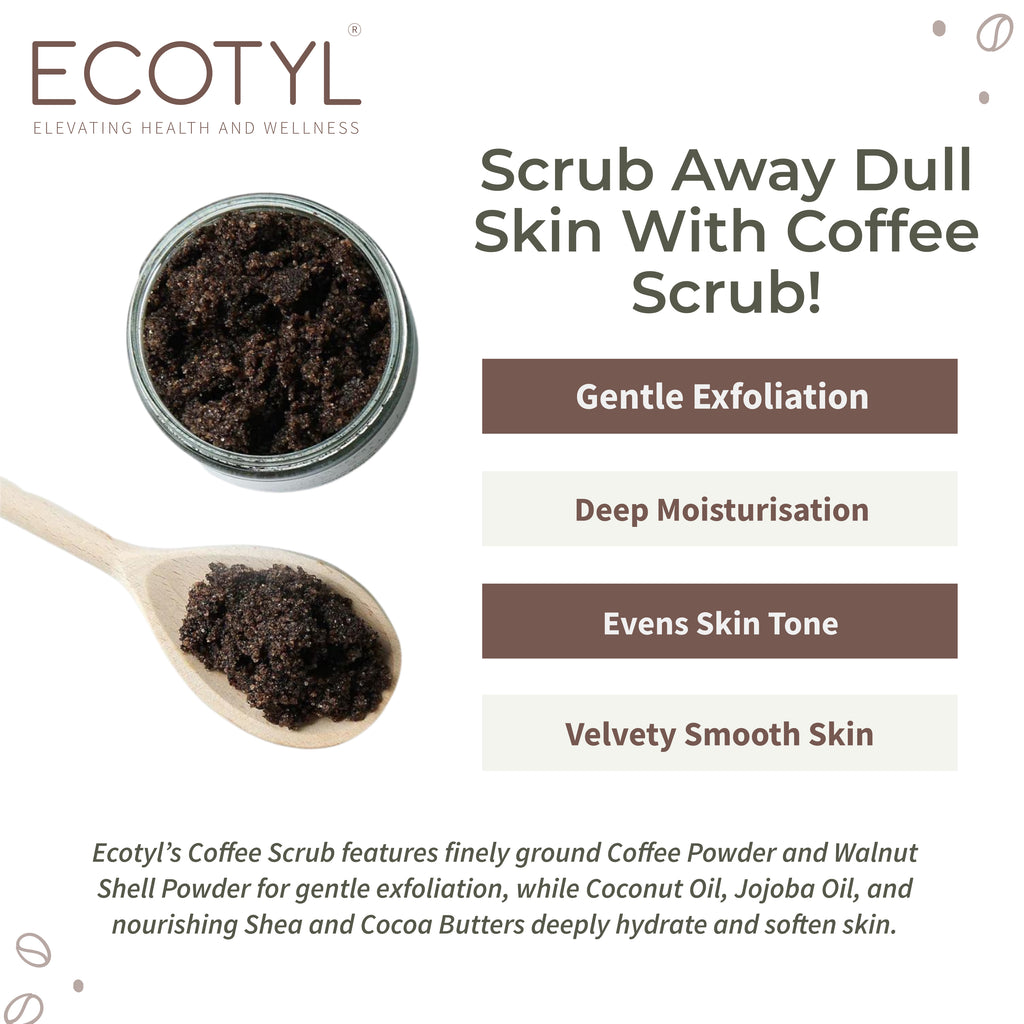 Coffee Body Scrub - Ecotyl - 100% Organic I Sustainable