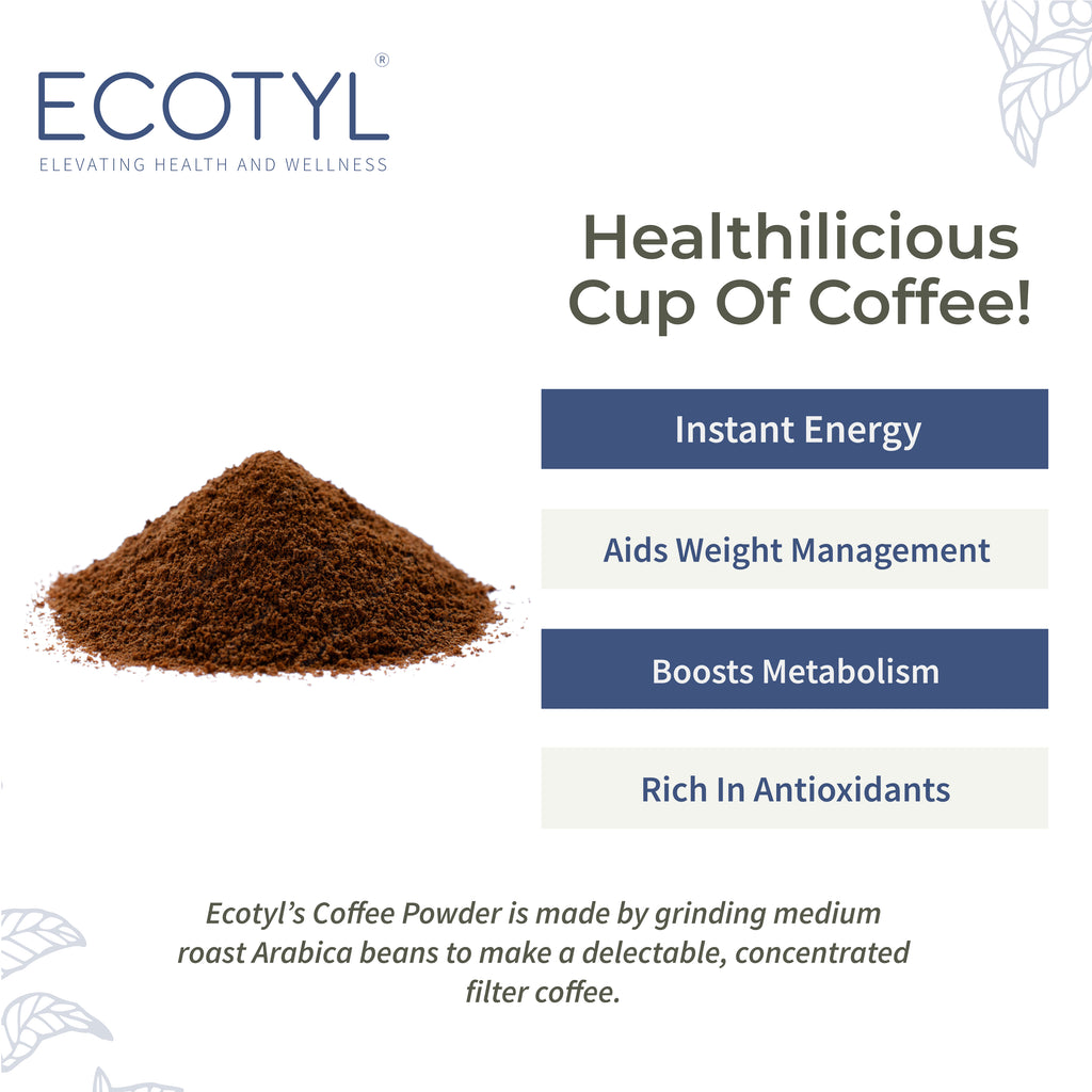 Coffee Powder - Ecotyl - 100% Organic I Sustainable