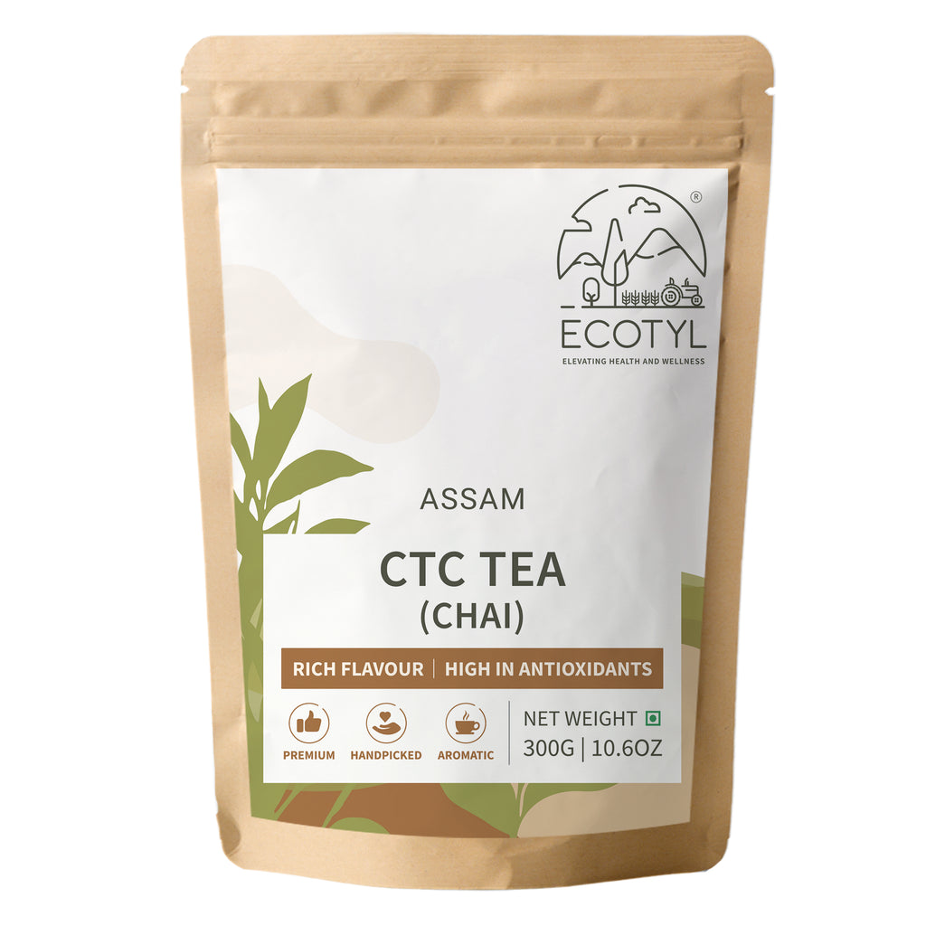 CTC Tea (Chai Patti) - Ecotyl - 100% Organic I Sustainable