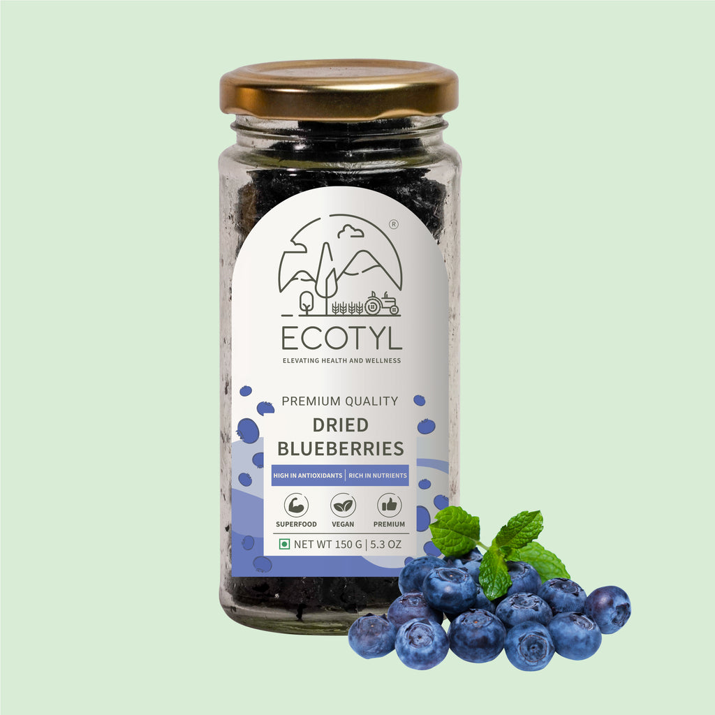 Natural Dried Blueberries - Ecotyl - 100% Organic I Sustainable