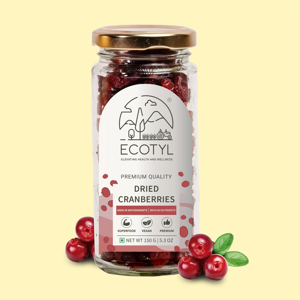 Natural Dried Cranberries - Ecotyl - 100% Organic I Sustainable