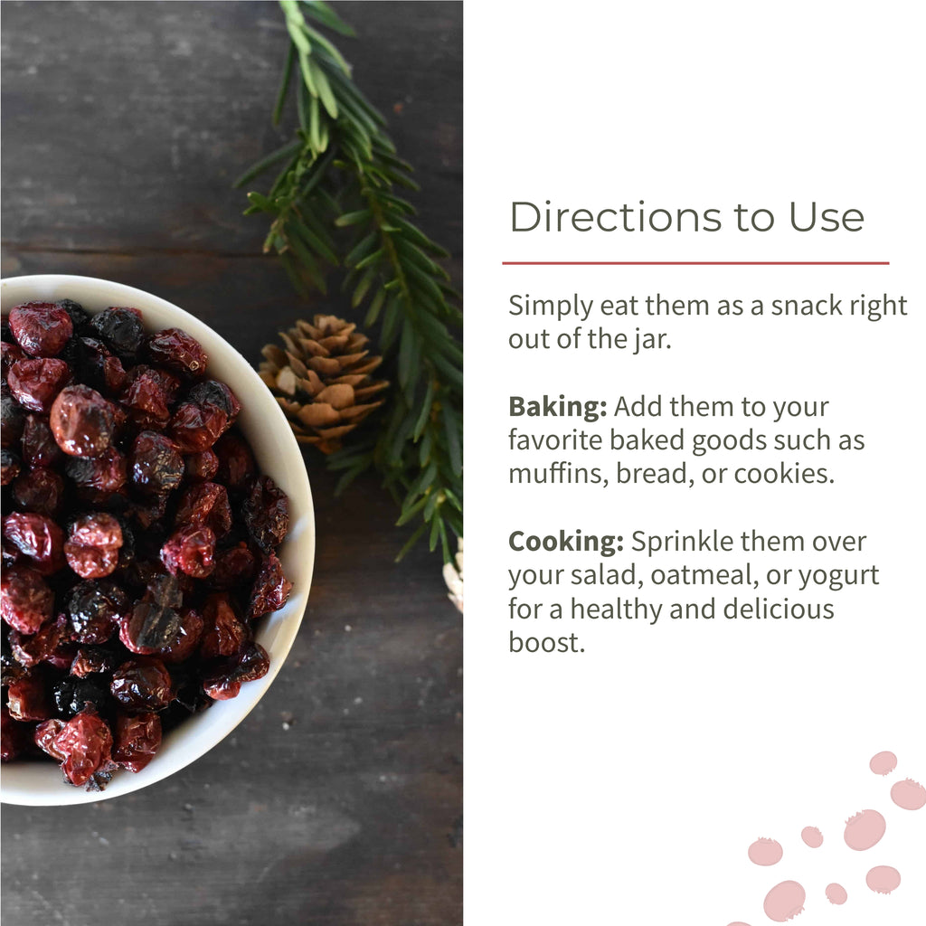 Natural Dried Cranberries - Ecotyl - 100% Organic I Sustainable
