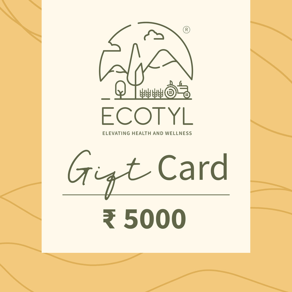 Health and Wellness Gift Card - Ecotyl - 100% Organic I Sustainable