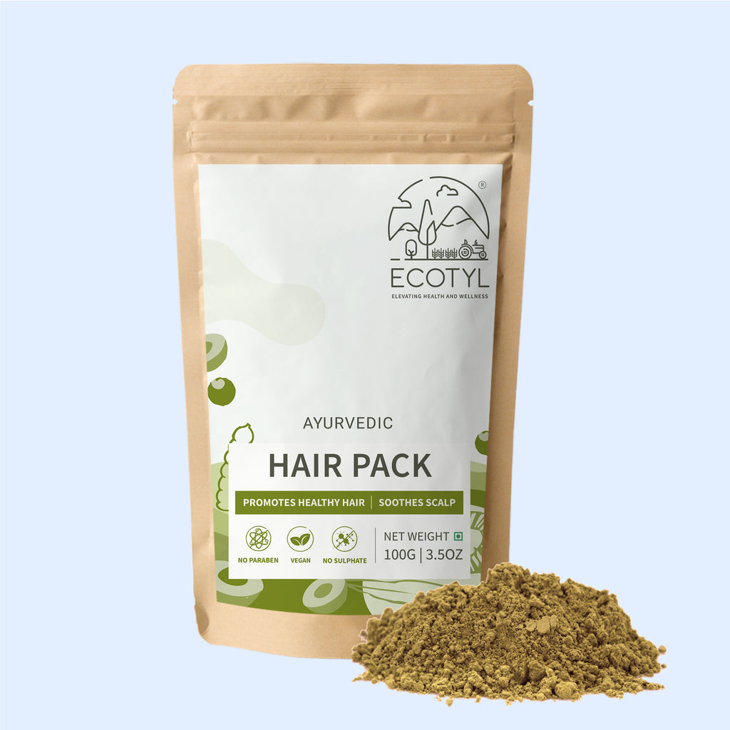 Ayurvedic Hair Pack - Ecotyl - 100% Organic I Sustainable