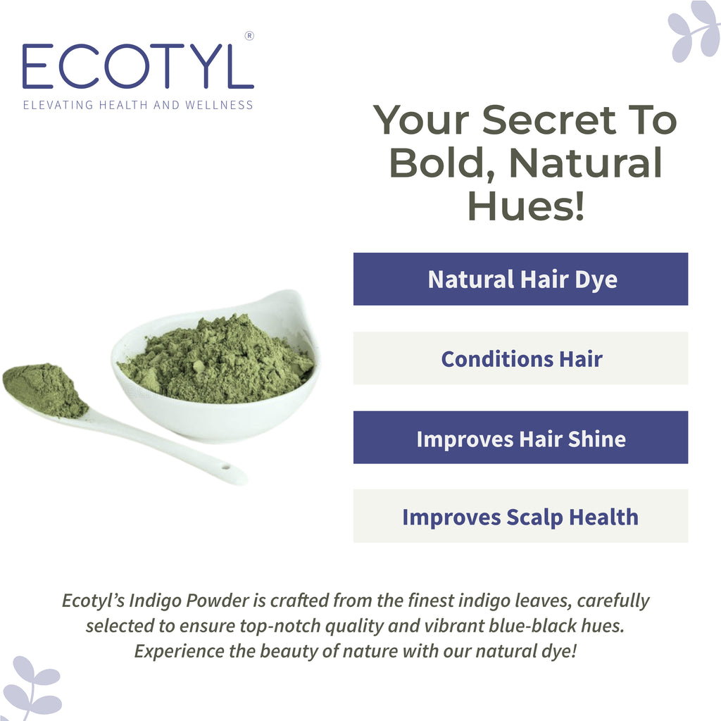 Indigo Powder - Ecotyl - 100% Organic I Sustainable