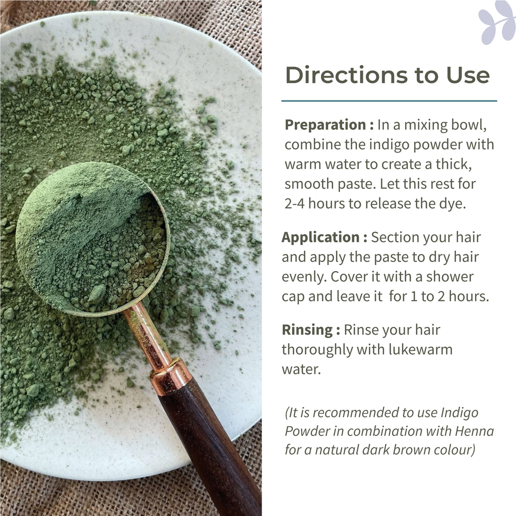 Indigo Powder - Ecotyl - 100% Organic I Sustainable