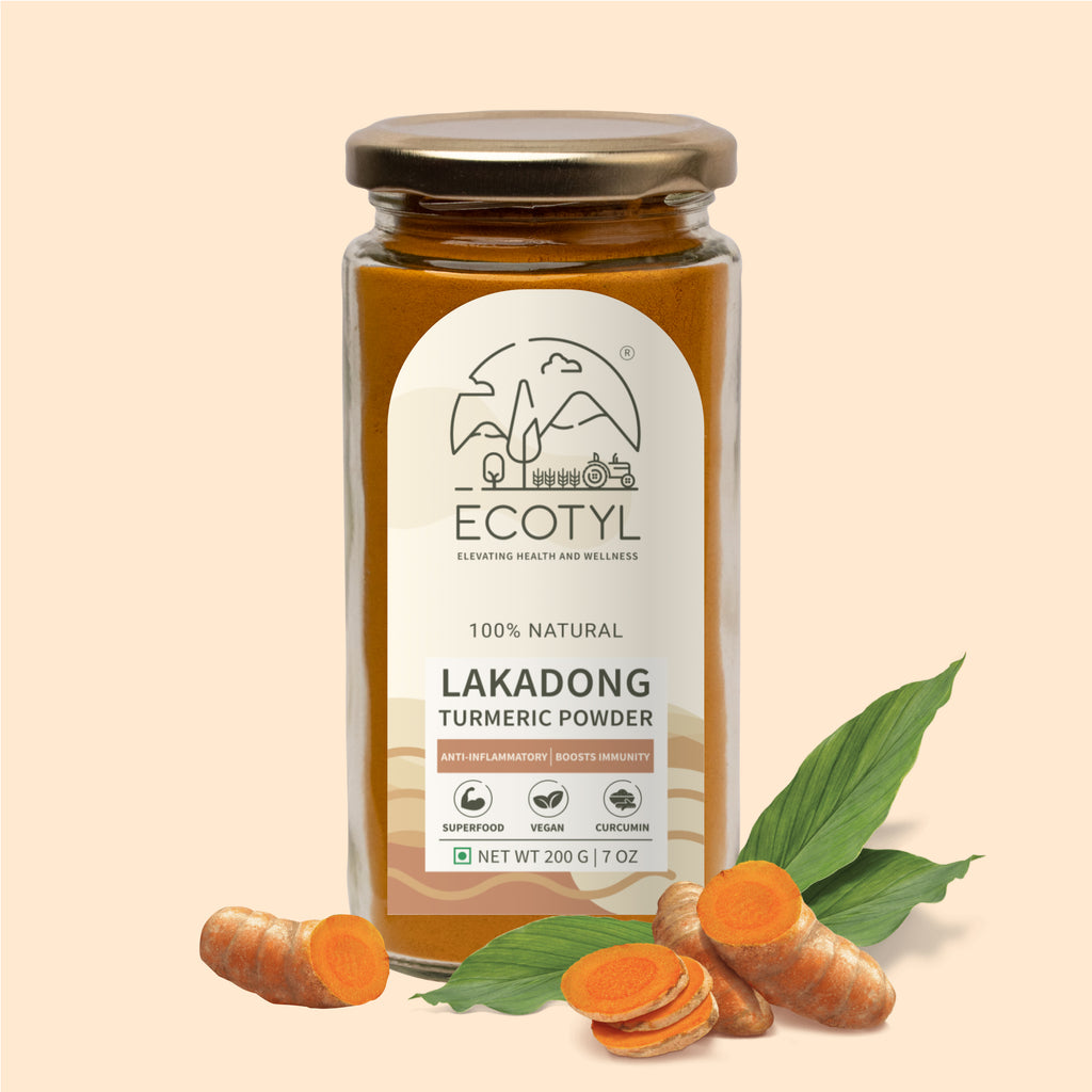 Lakadong Turmeric Powder - Ecotyl - 100% Organic I Sustainable