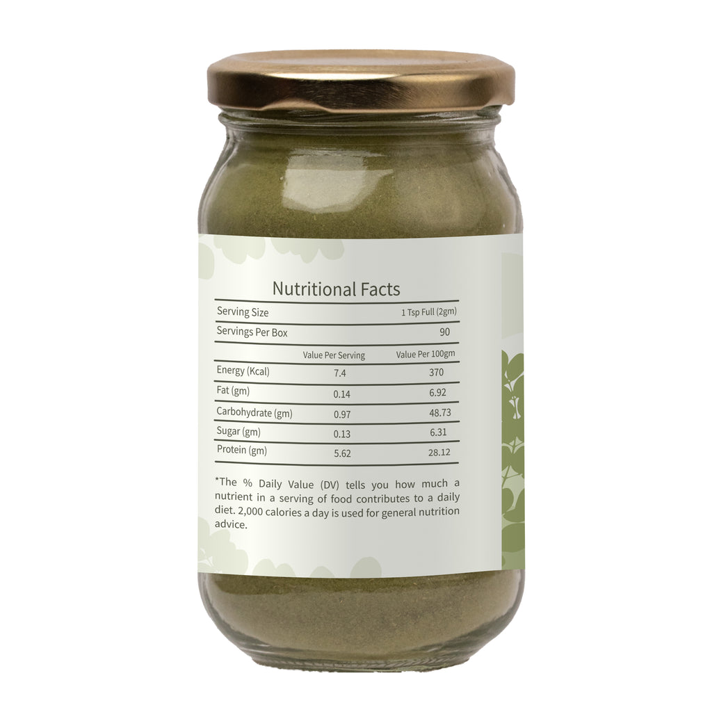 Moringa Leaf Powder - Ecotyl - 100% Organic I Sustainable