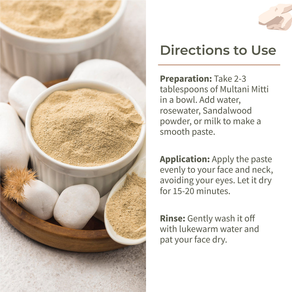 Natural Multani Mitti - Ecotyl - 100% Organic I Sustainable