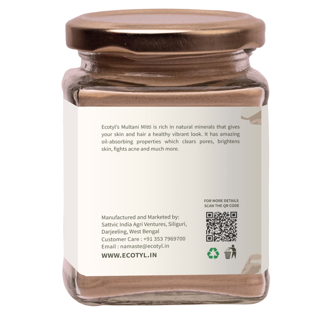 Natural Multani Mitti - Ecotyl - 100% Organic I Sustainable