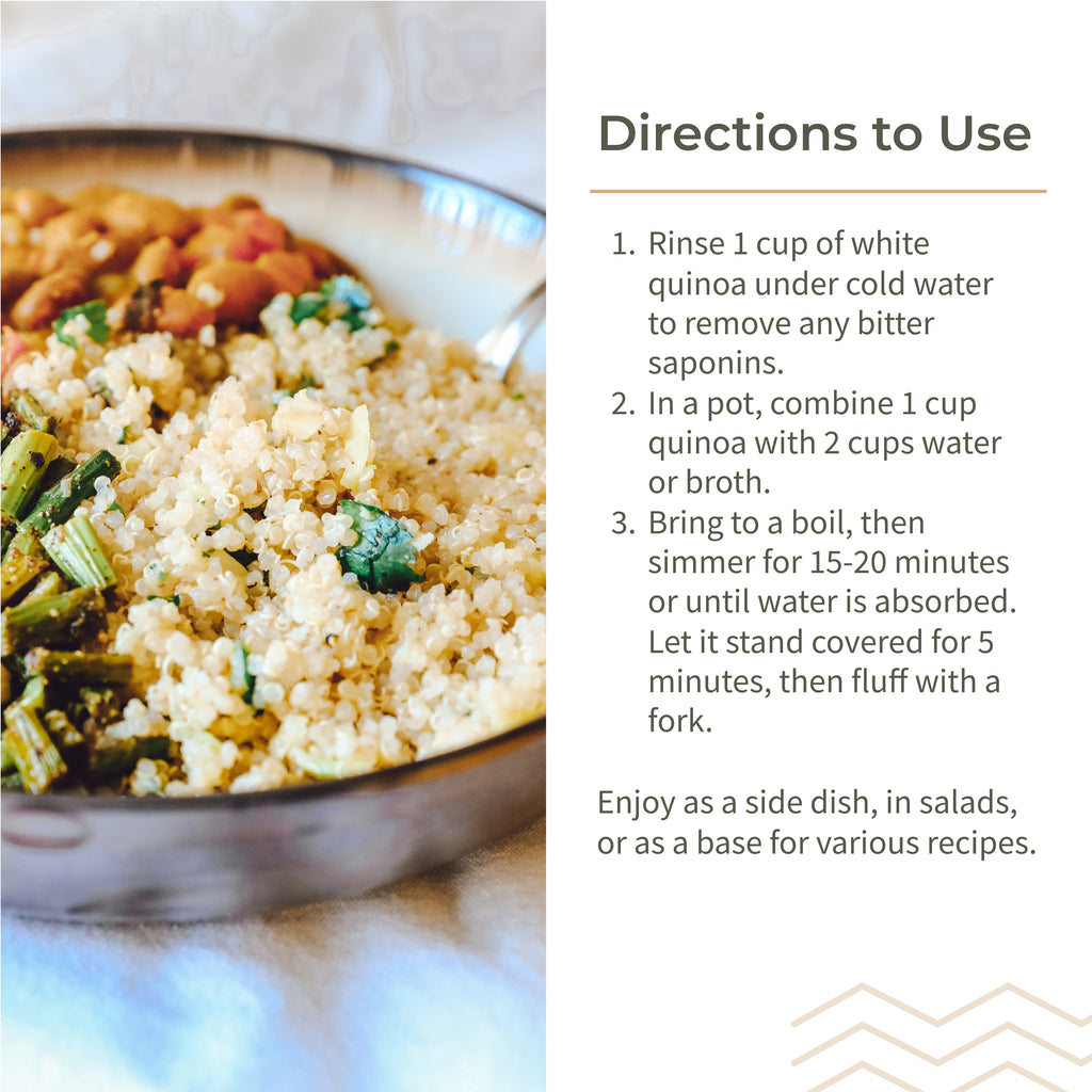 Quinoa (White) - Ecotyl - 100% Organic I Sustainable