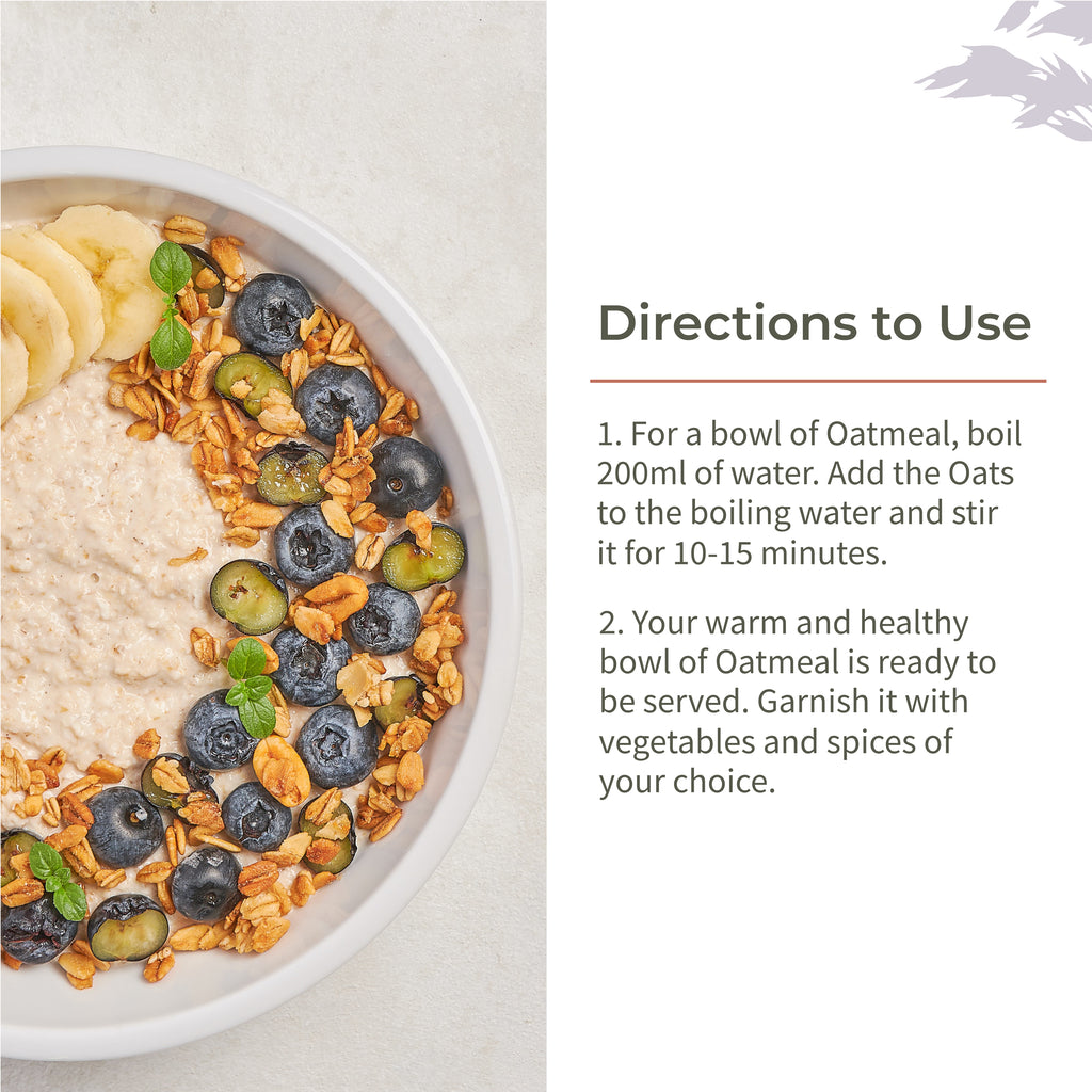 Rolled Oats - Ecotyl - 100% Organic I Sustainable