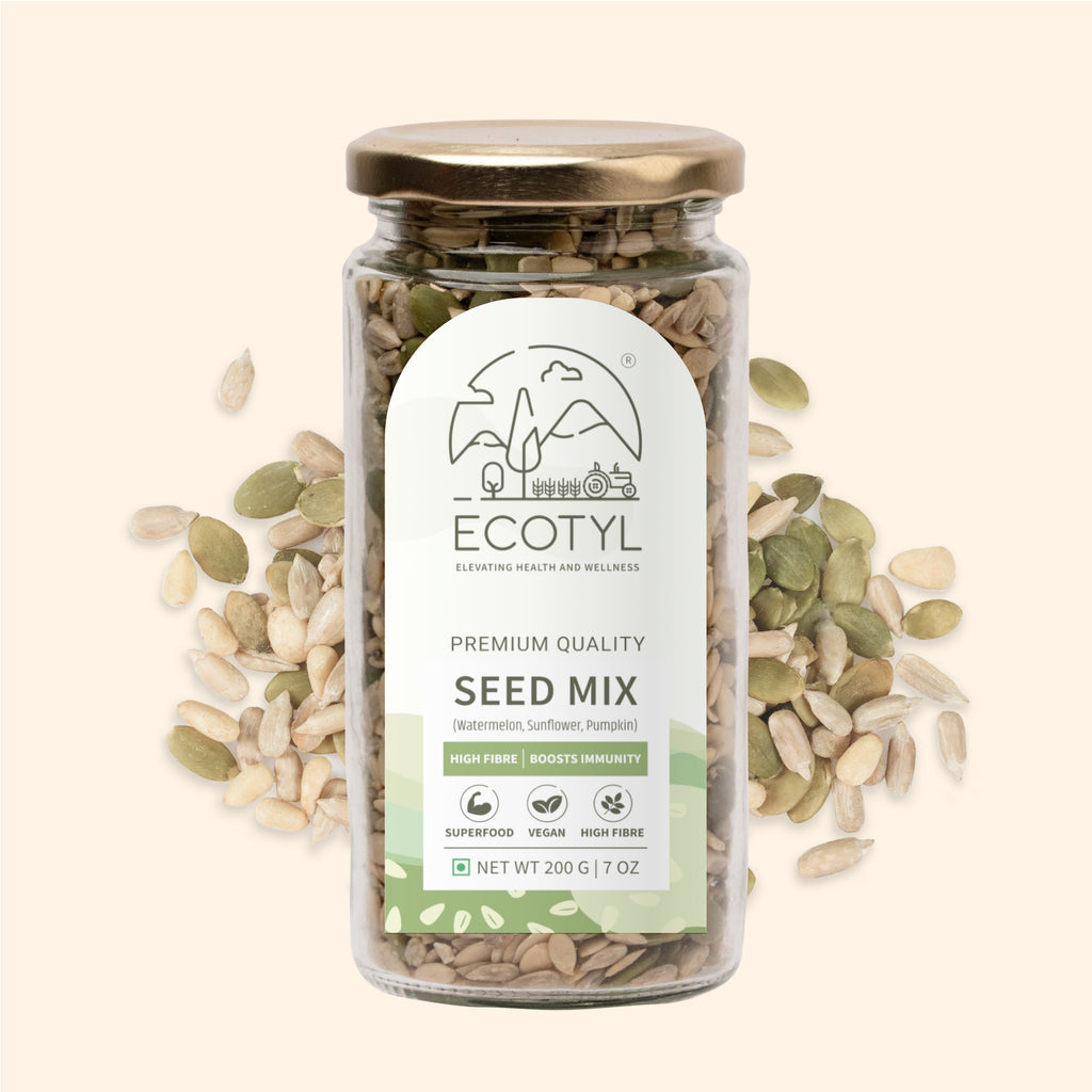 Seed Mix (3 in 1) - Unroasted - Ecotyl - 100% Organic I Sustainable