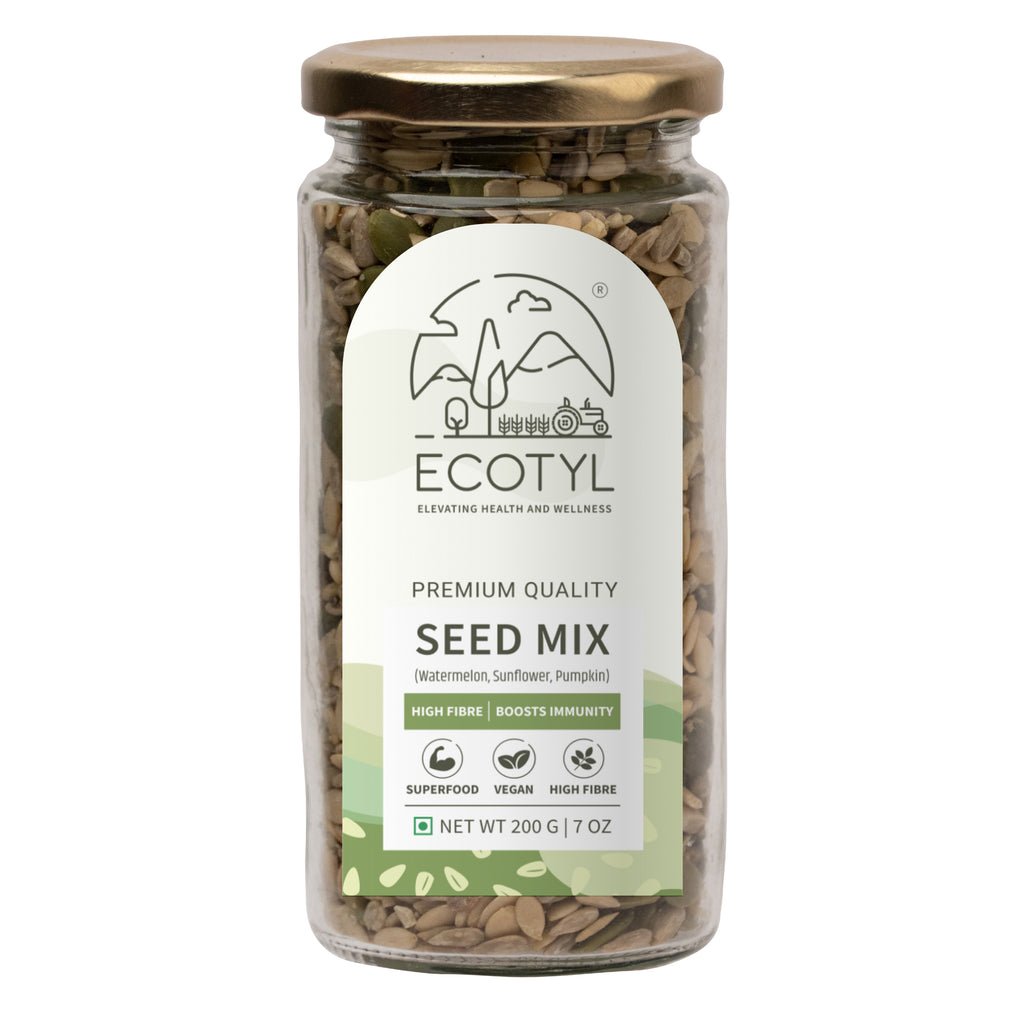 Seed Mix (3 in 1) - Unroasted - Ecotyl - 100% Organic I Sustainable