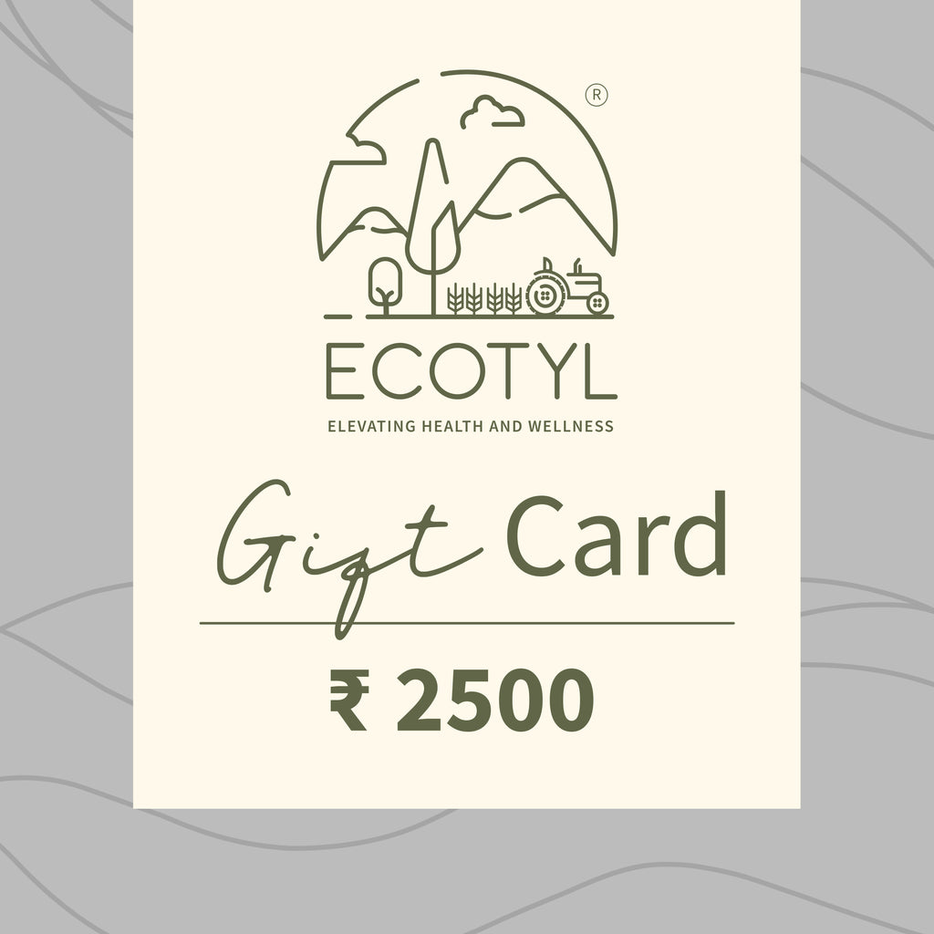 Health and Wellness Gift Card - Ecotyl - 100% Organic I Sustainable